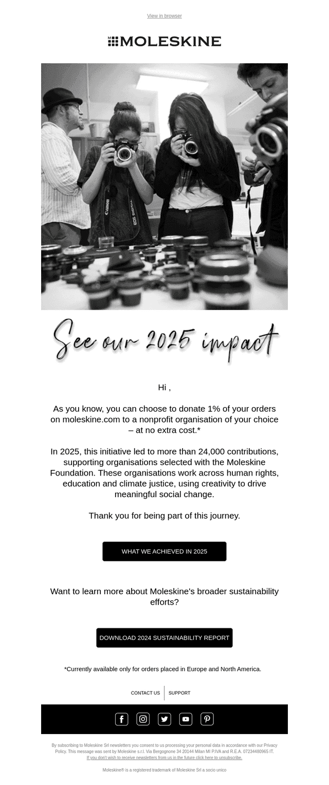 Thank you for making a difference in 2025