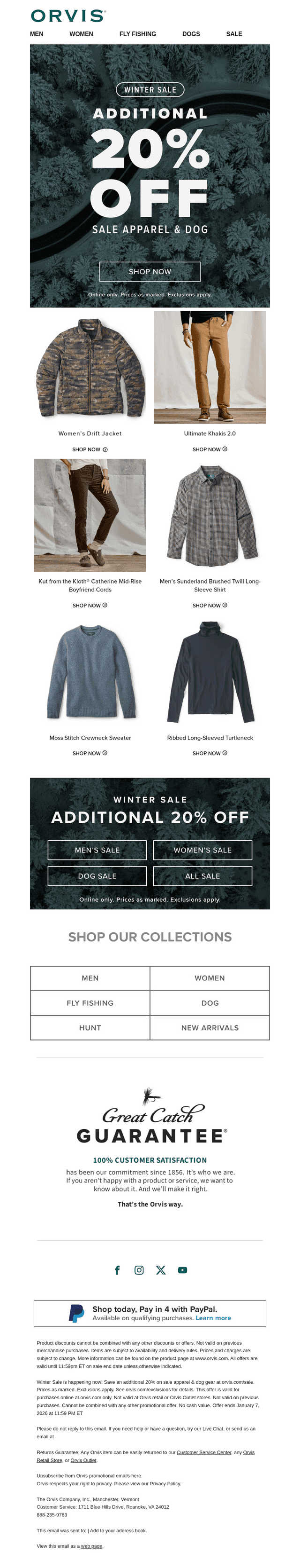 Close out 2025 with an EXTRA 20% off