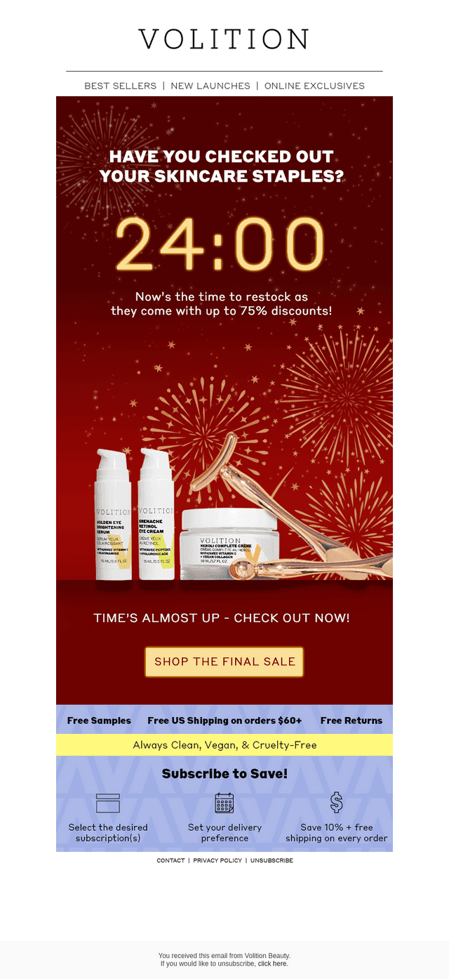 Last call for the year!