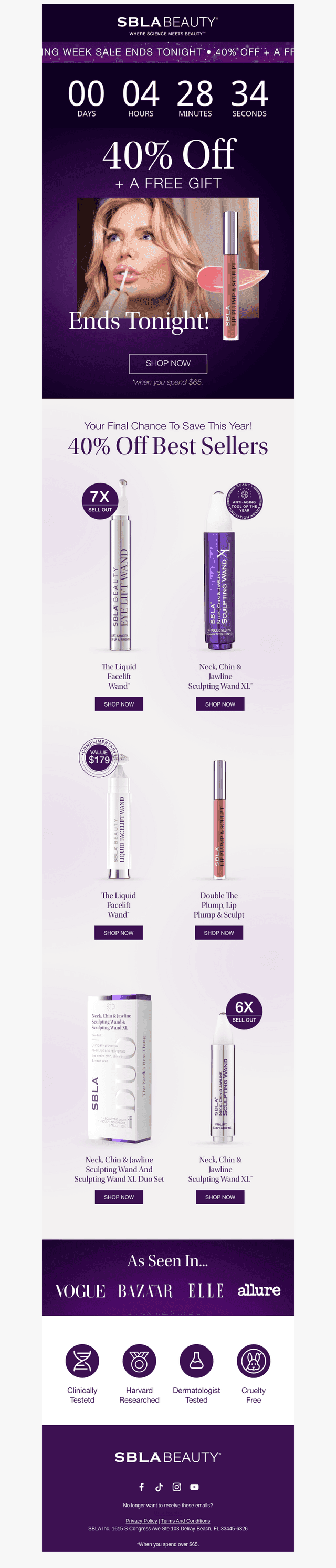 FINAL HOURS: Last Chance This Year for 40% Off!