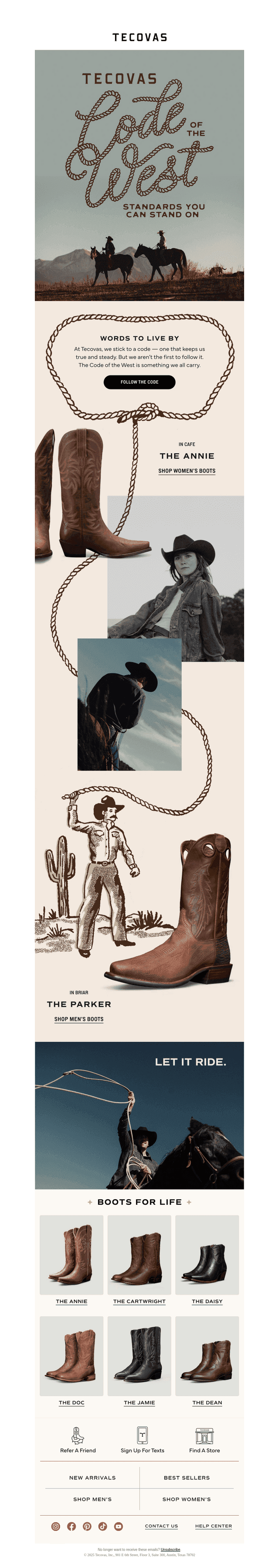 The West has a code.
