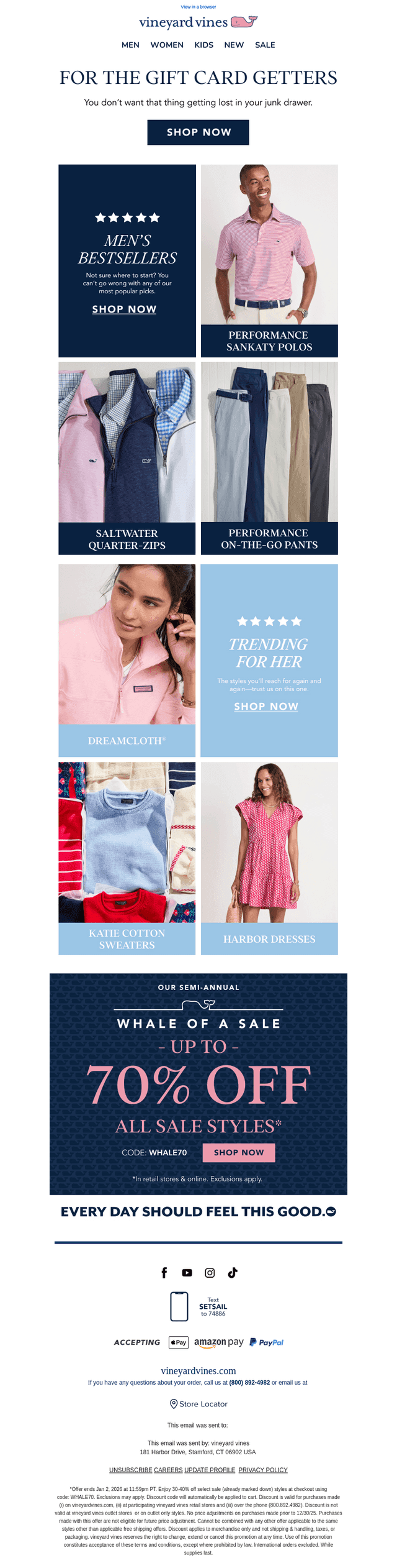 Vineyard Vines email from Fri, Jan 2, 2026