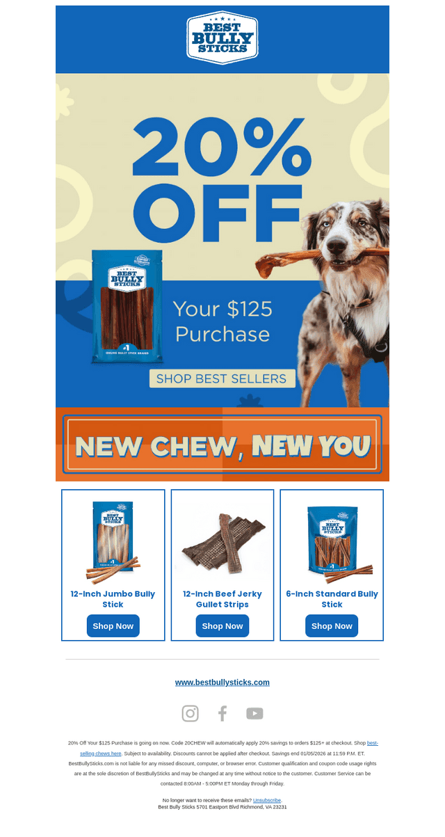 Chews This 👍 20% OFF Your Purchase