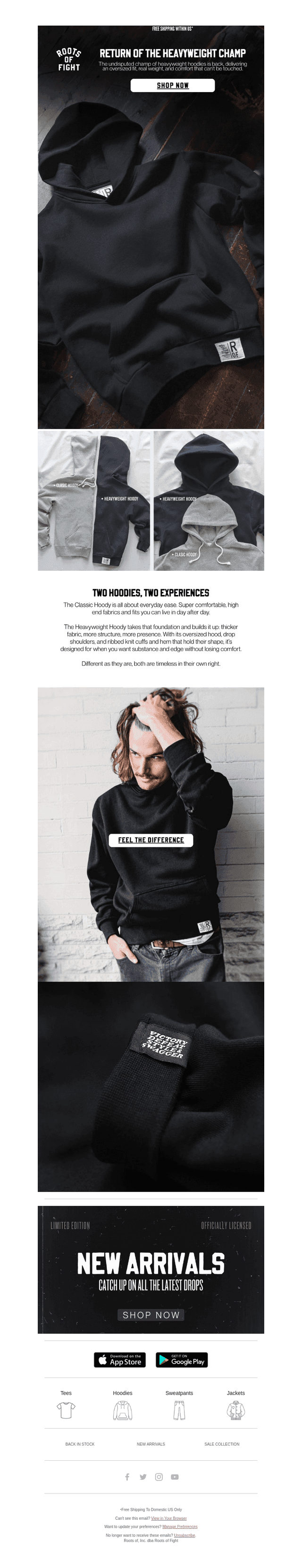 Back In Stock | The Core Heavyweight Hoody
