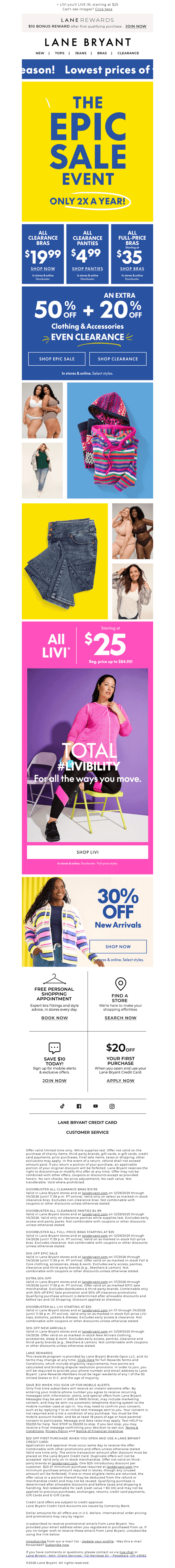Build your look for LESS! 50% OFF + extra 20% OFF