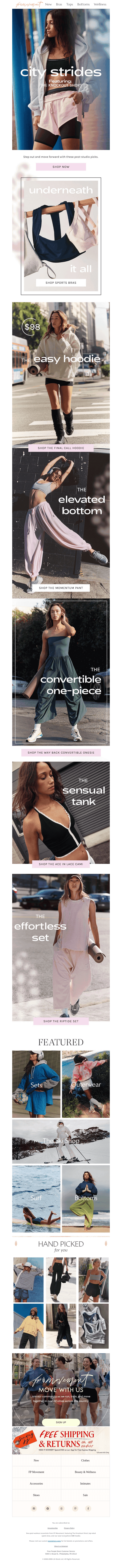 FP Movement styles that say…