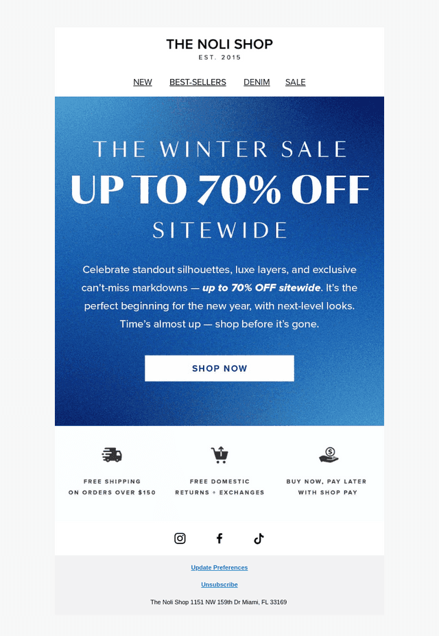 Noli Yoga email from Sat, Jan 3, 2026