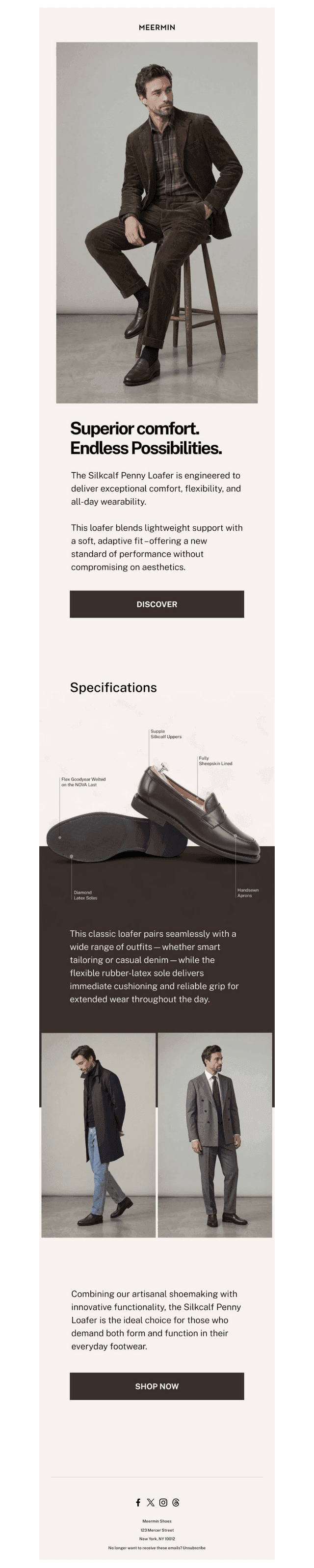 Timeless Design, Modern Comfort