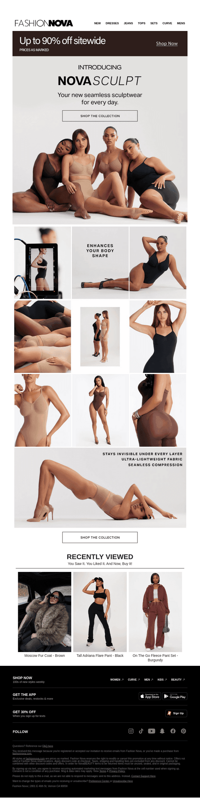 NOVASCULPT: Seamless Compression🖤