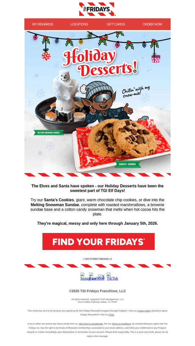 Final Days for Our Holiday Sweets 🍪❄️