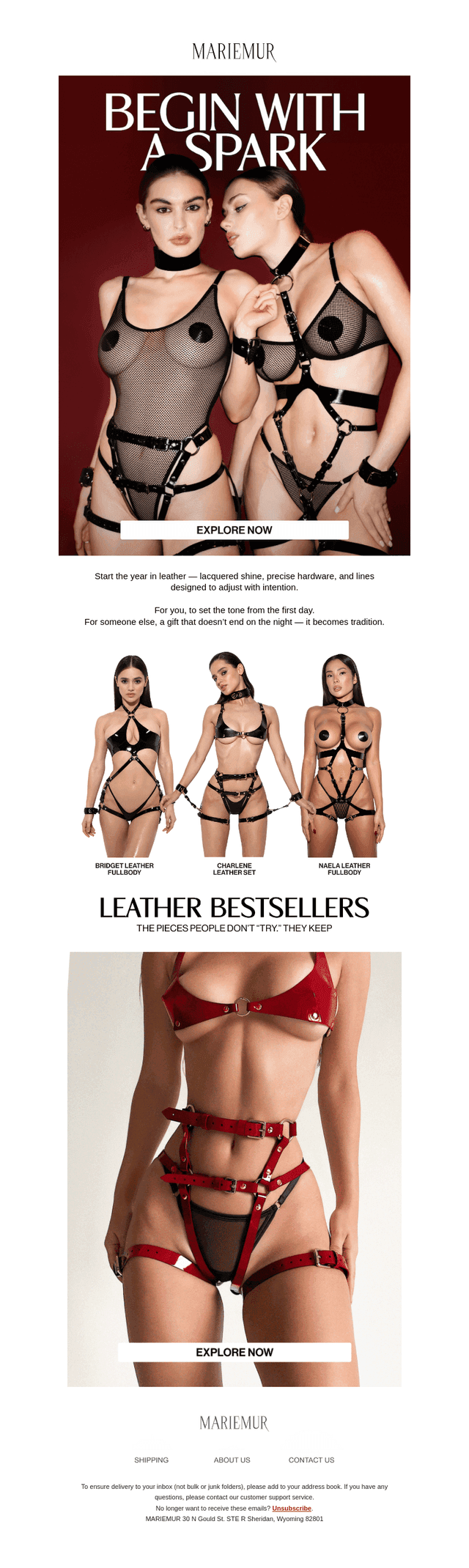 The Year Starts in Leather