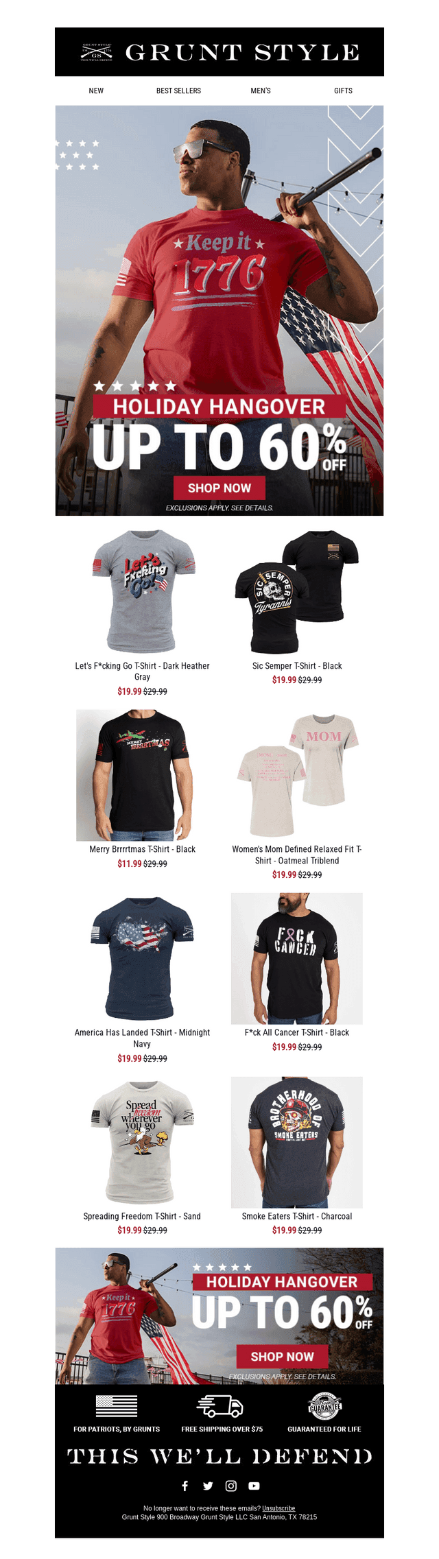 Tees from $11.99 Going Fast...