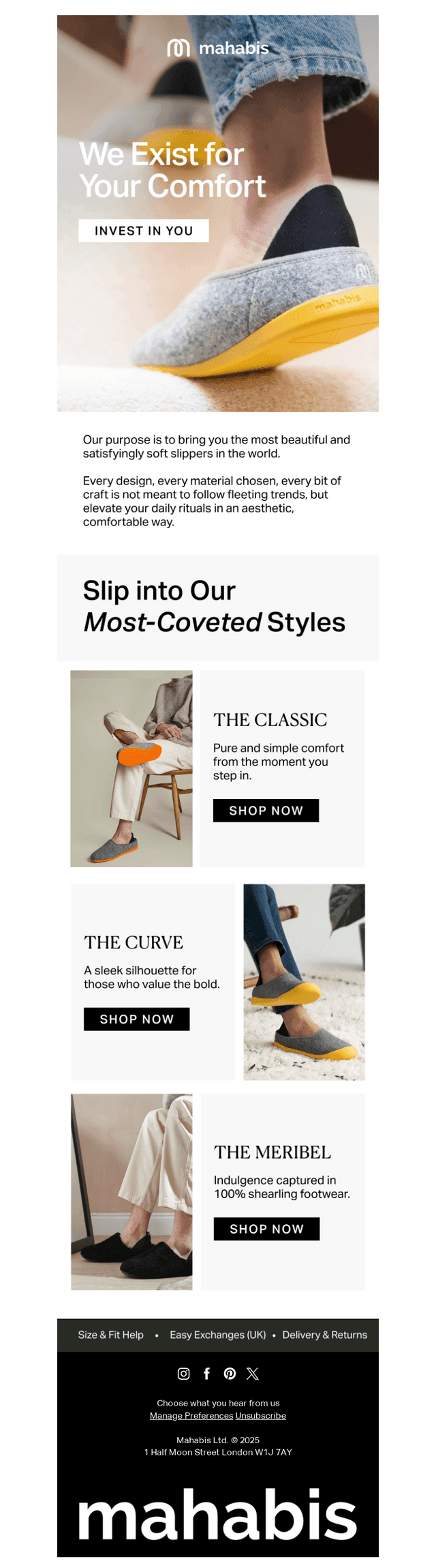 New Year, Same Quality Comfort.