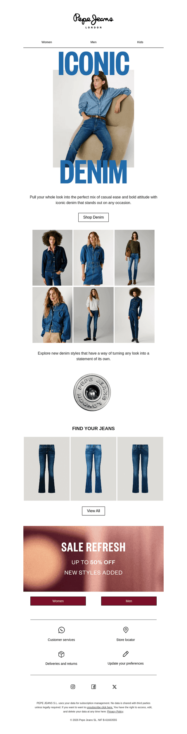NEW IN: iconic denim
