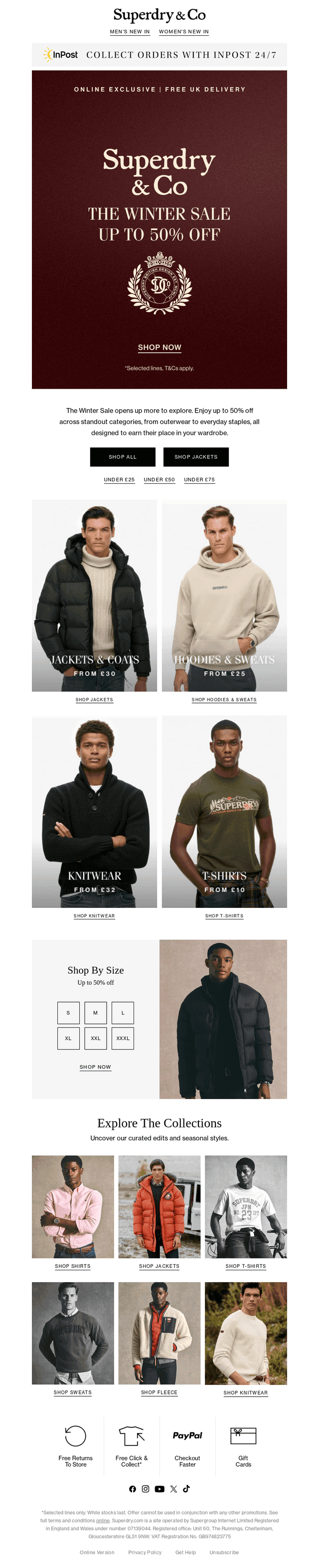 Cold-Weather Essentials Up to 50% Off