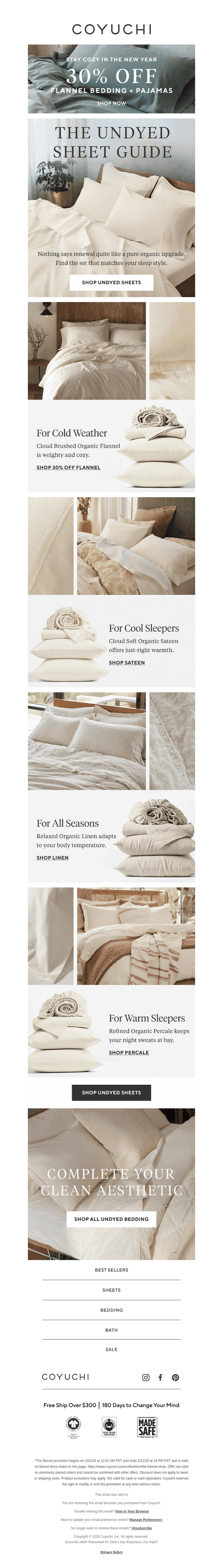 Your Guide to the Perfect Undyed Bed