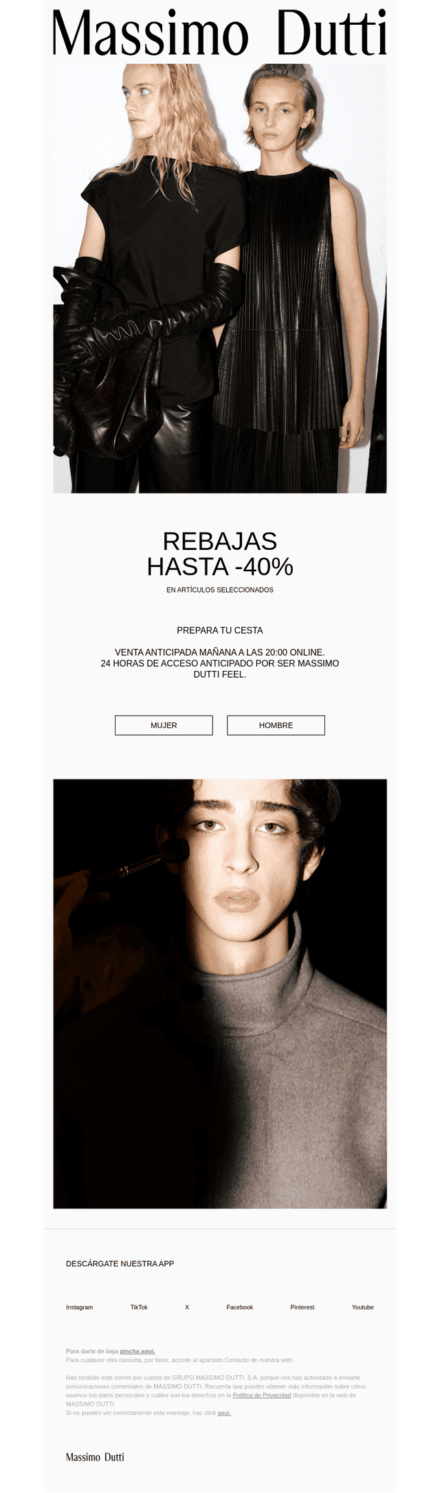 Prepara tu cesta de Rebajas