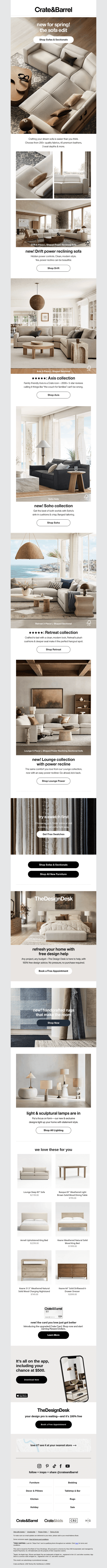 New! The sofa that ends your search →