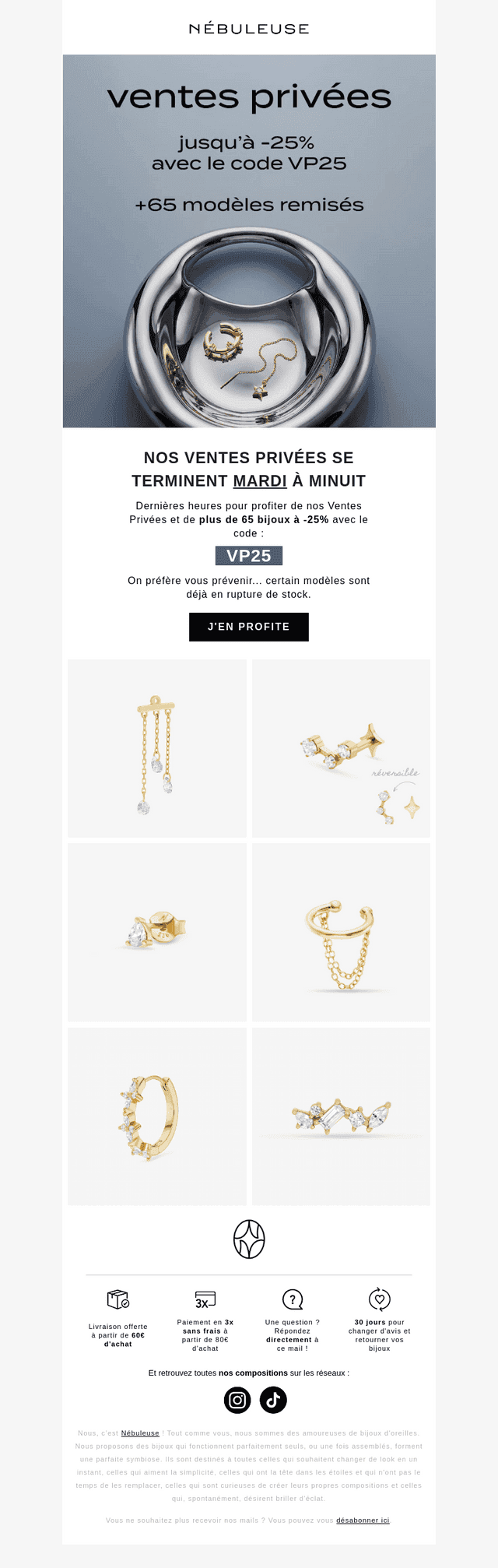 VENTES PRIVÉES |  Dernières heures 🦋