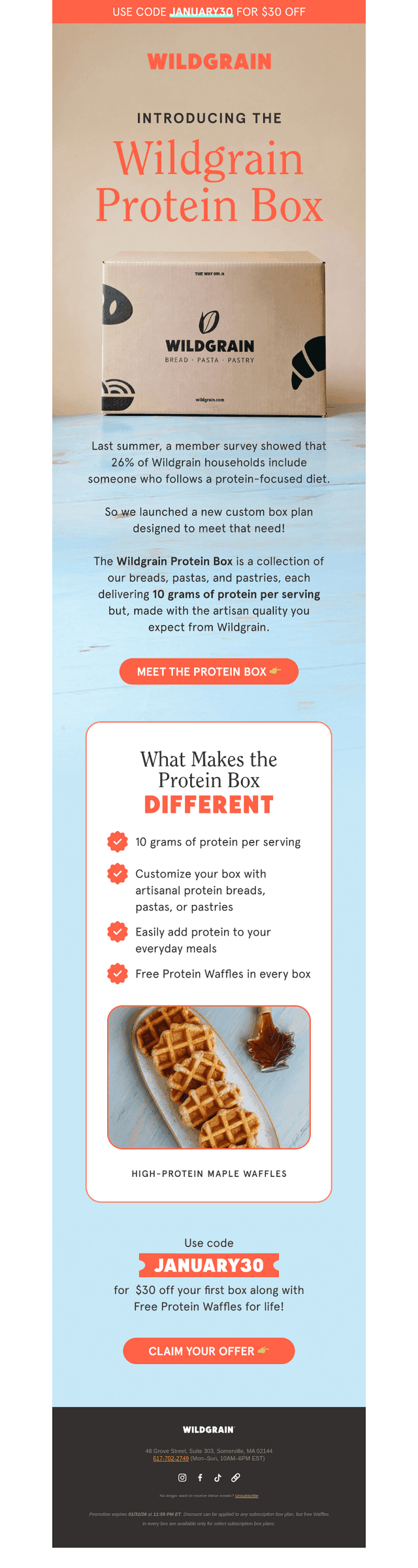 Meet the Wildgrain Protein Box 💪