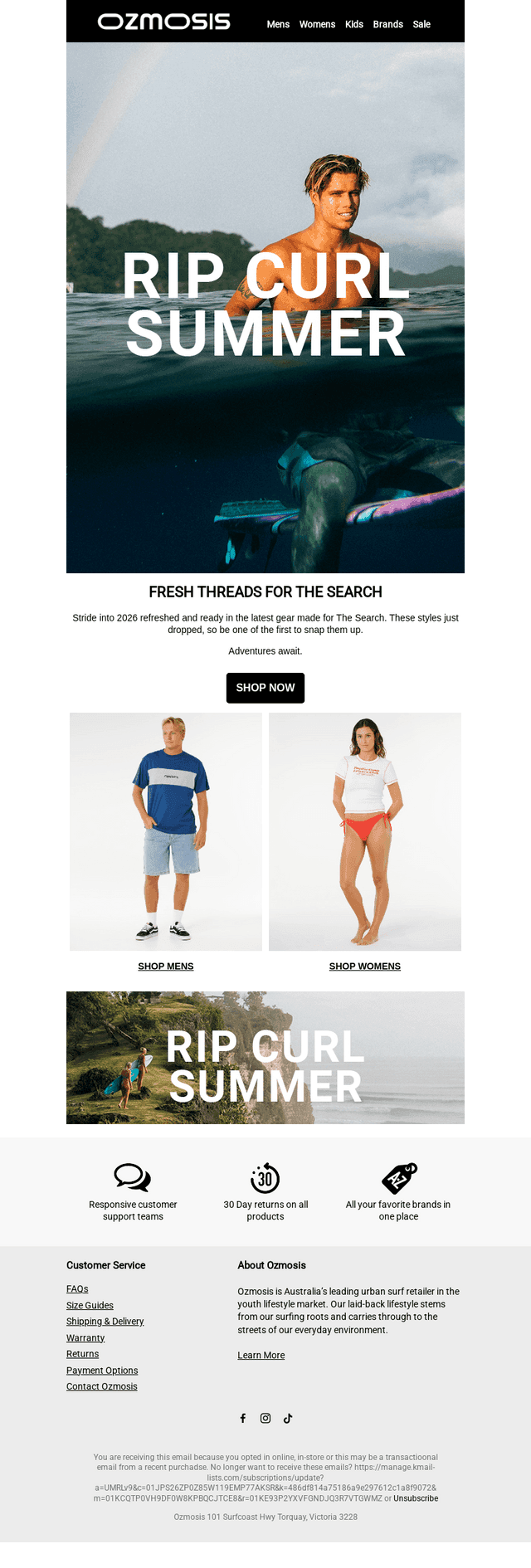 Fresh Threads for The Search