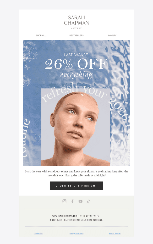 26% Off — Ending at Midnight