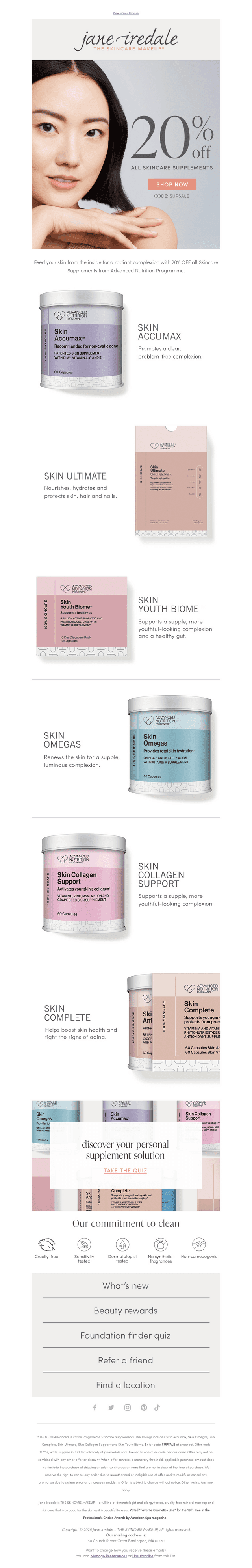20% off your glow goals