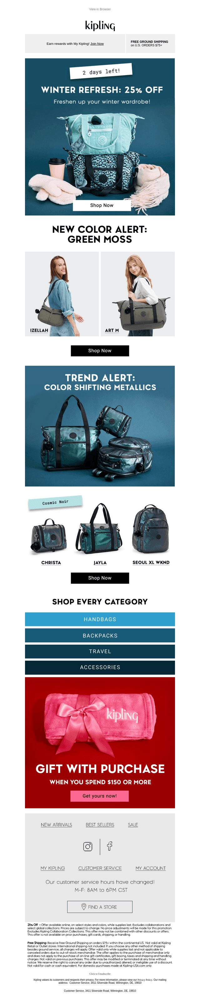 2 Days Left! 25% Off Winter Finds!