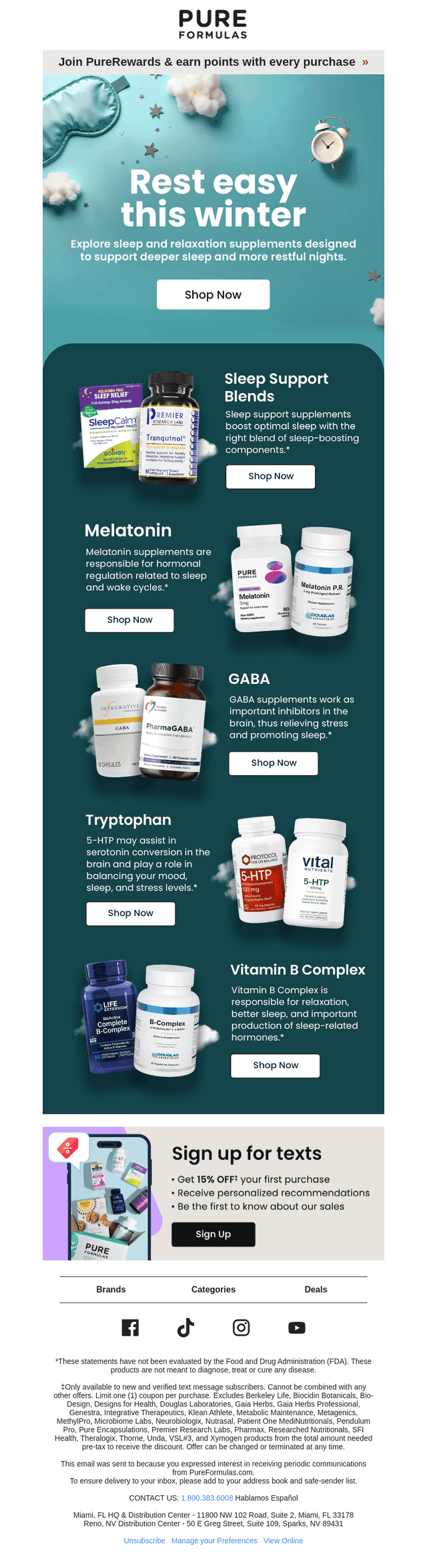 PureFormulas email from Tue, Jan 6, 2026