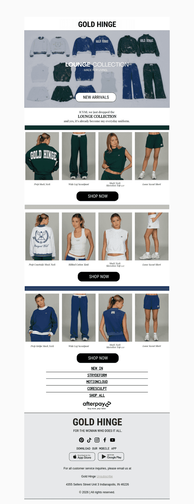 ICYMI: Meet the Lounge Collection ✨