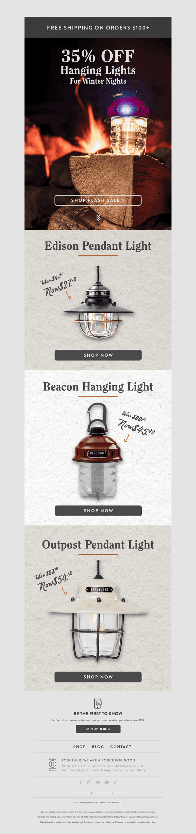 Brighten Up Your Winter With 35% Off