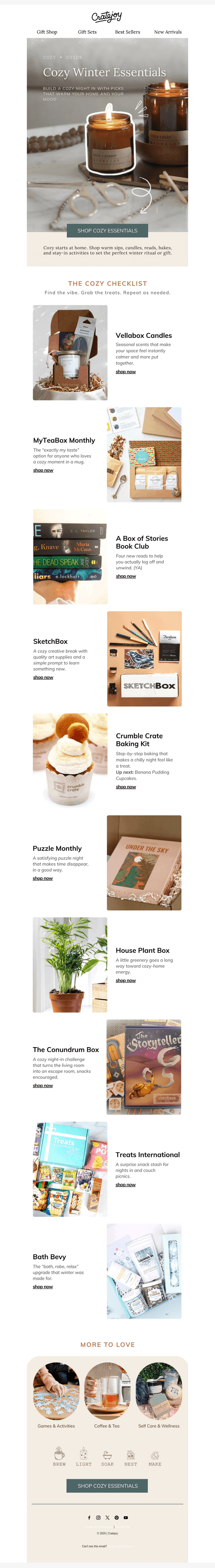 Cratejoy email from Wed, Jan 7, 2026