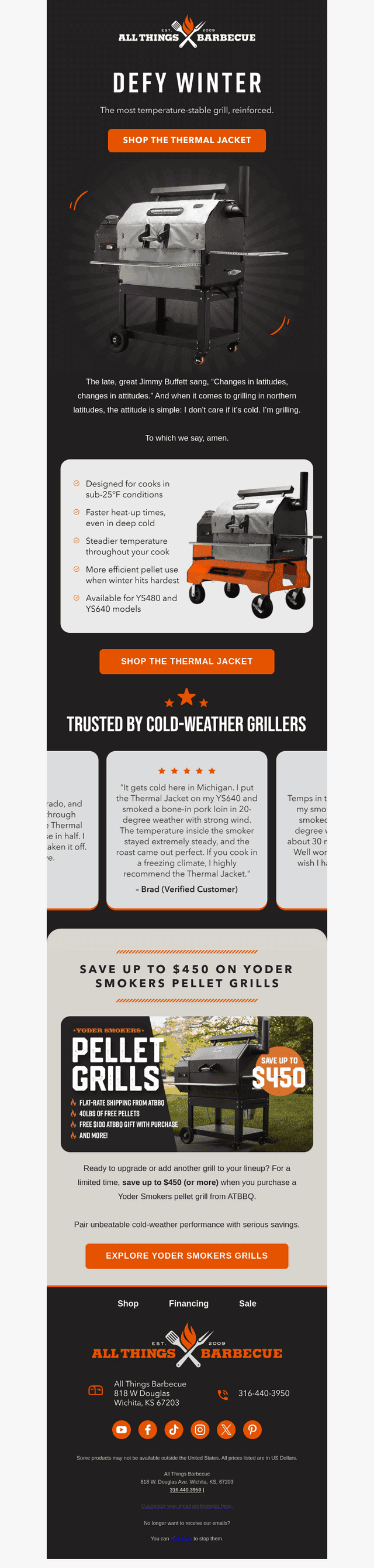 Cold weather, hot results
