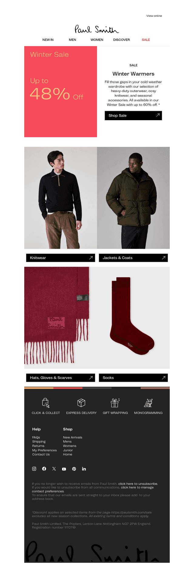 Your Winter Wardrobe On Sale