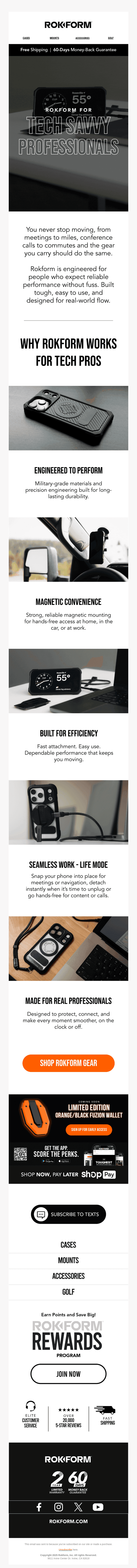 Built for Tech Pros Who Don’t Slow Down 💼📱
