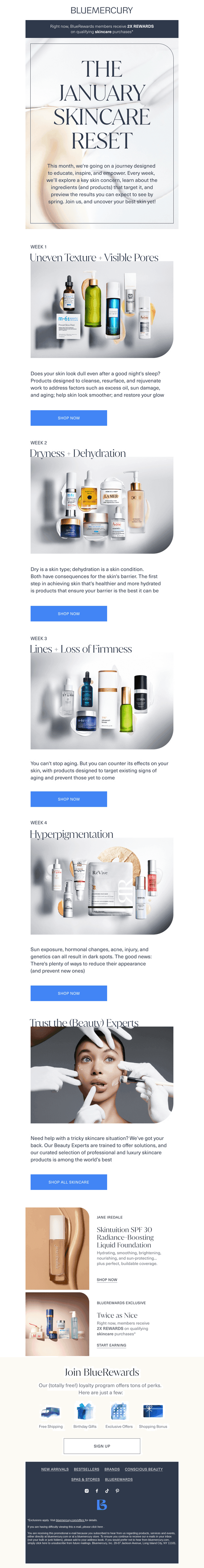 Introducing the January Skincare Reset 💙