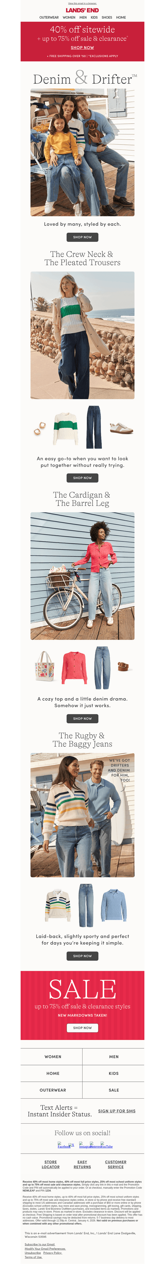 Not-your-average sweaters and jeans