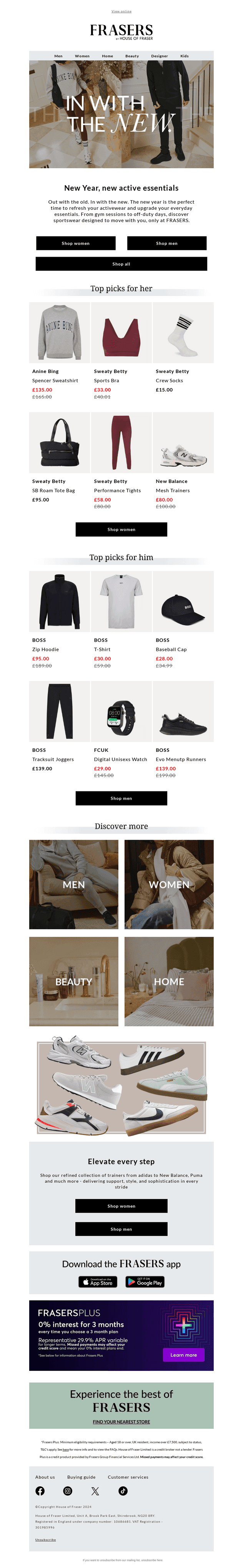 Your activewear reset