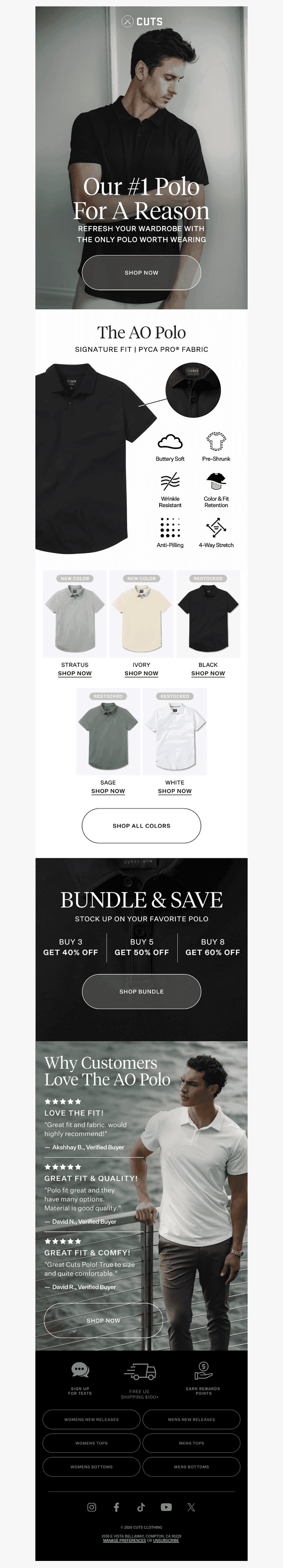 Our #1 Polo For A Reason