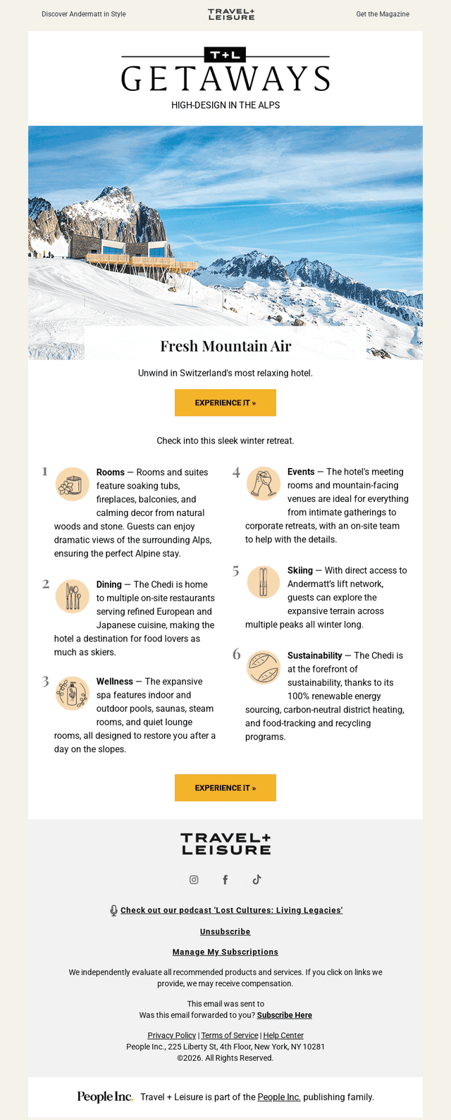 A Swiss Mountain Stay