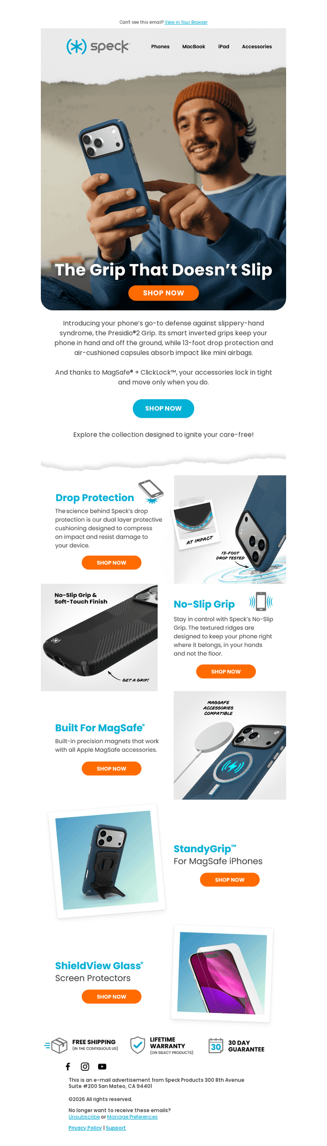 Get a Grip on Premium Drop Protection