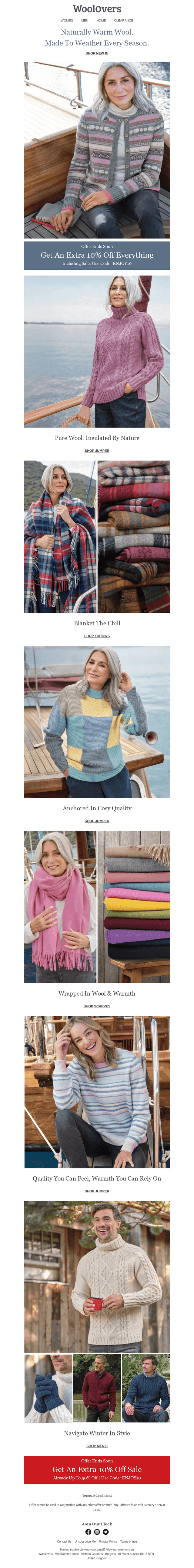 Brrrr-ing On The Layers With 10% Off ❄️