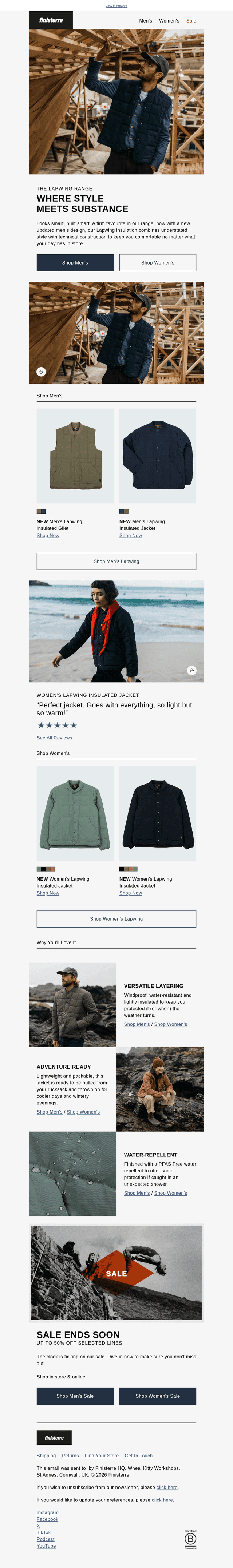 The Lapwing: Where Style Meets Substance