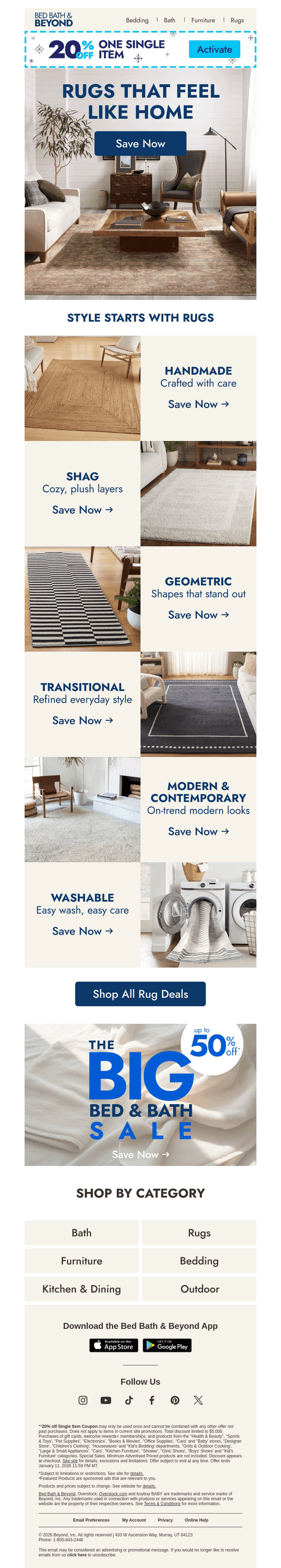 Rugs that bring every room together