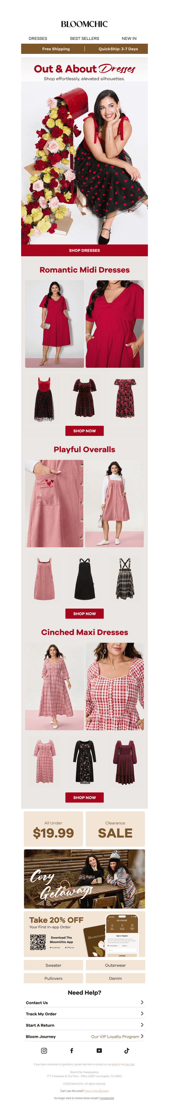Overalls Or A Midi Dress?
