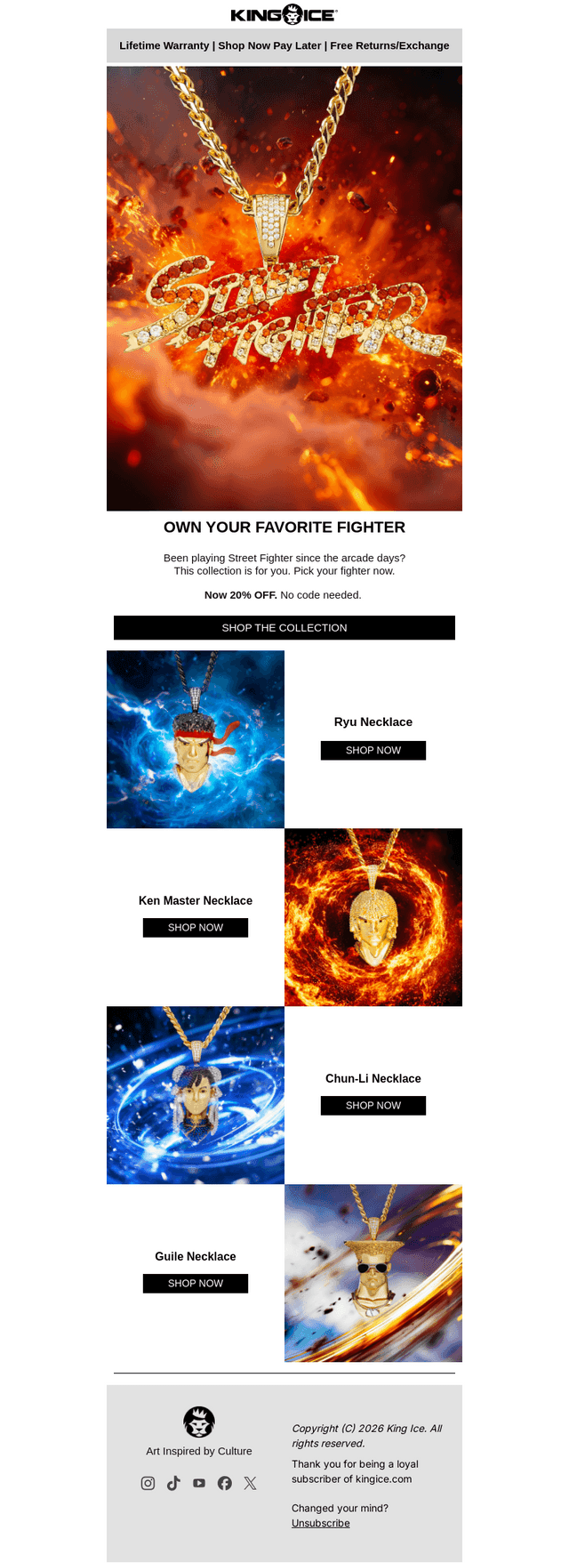 Choose Your Street Fighter