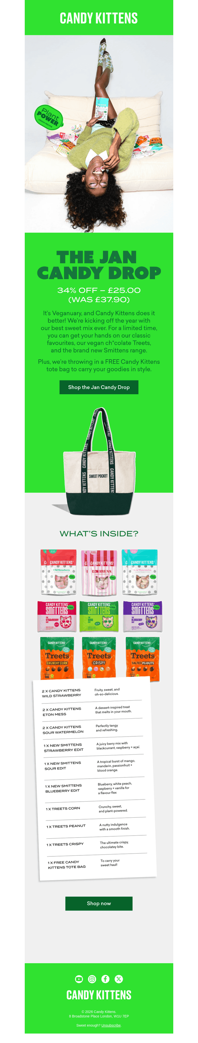 34% OFF - get The Jan Candy Drop