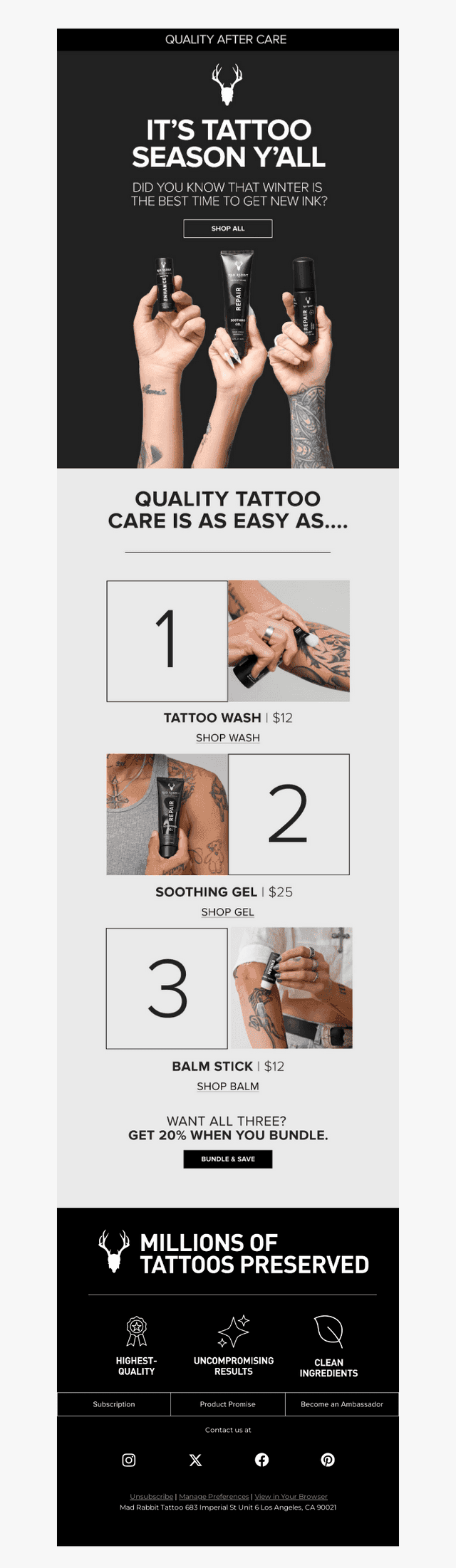 Why Not Start 2026 with New Ink?
