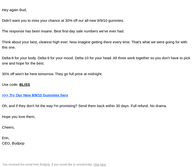 can't believe yesterday’s response