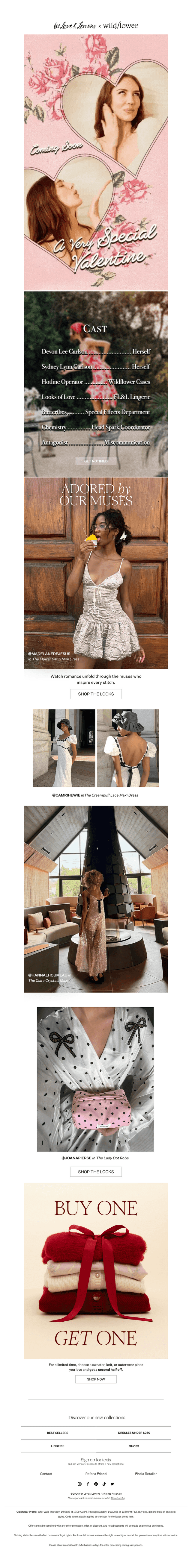 For Love & Lemons email from Sun, Jan 11, 2026